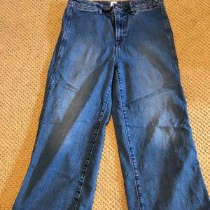 Gap wide leg jeans
